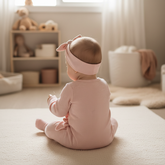 Marshmallow Snookisuit on Baby