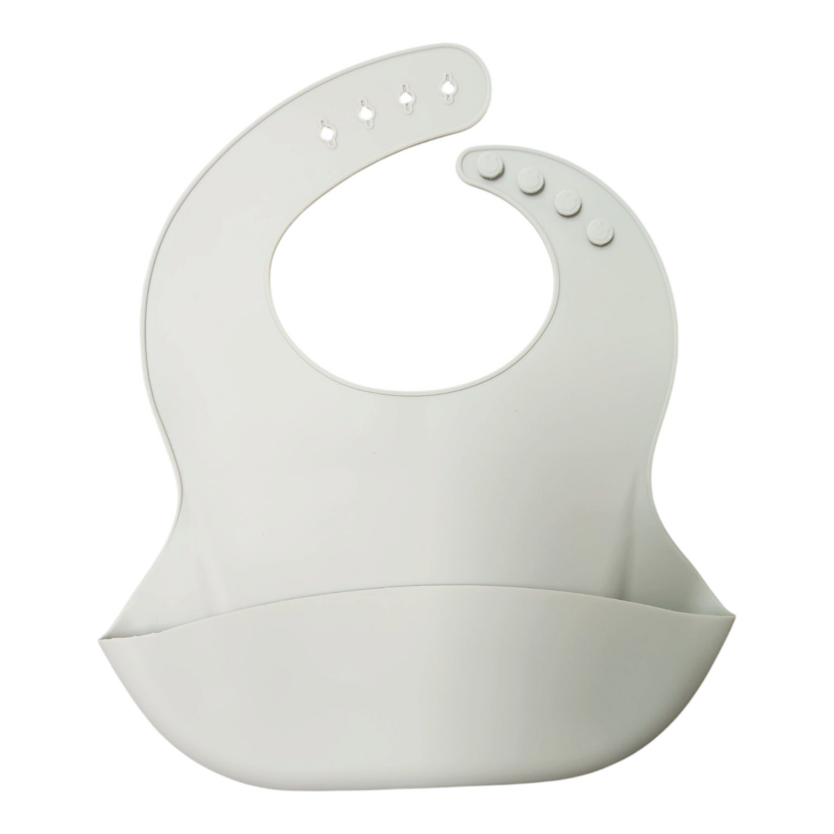 Silicone Bib - Grey