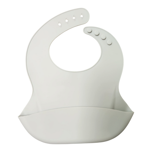 Silicone Bib - Grey