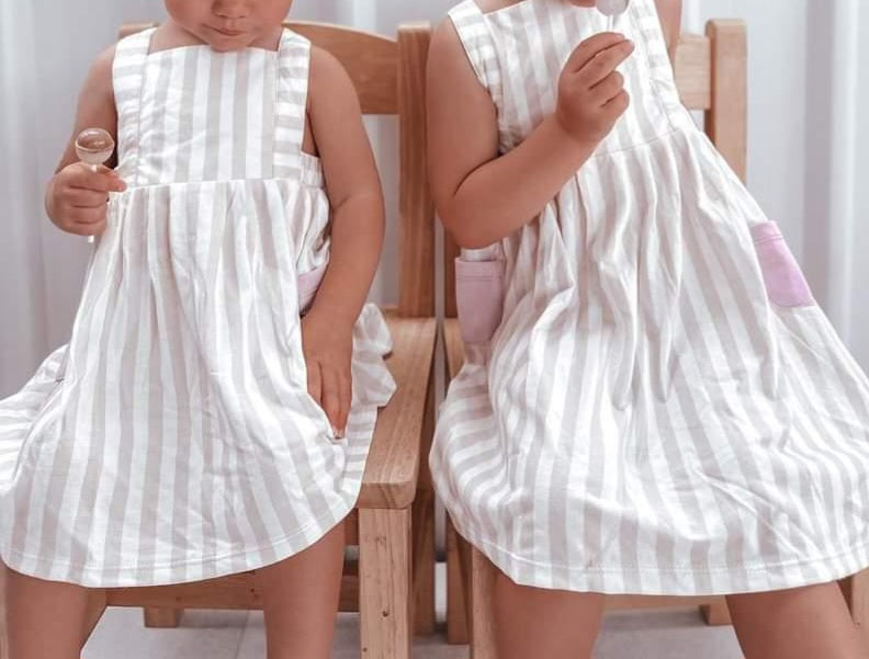 Millpond Pinafore Dress