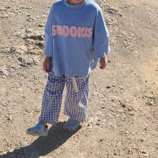 Snooki's check crew pant