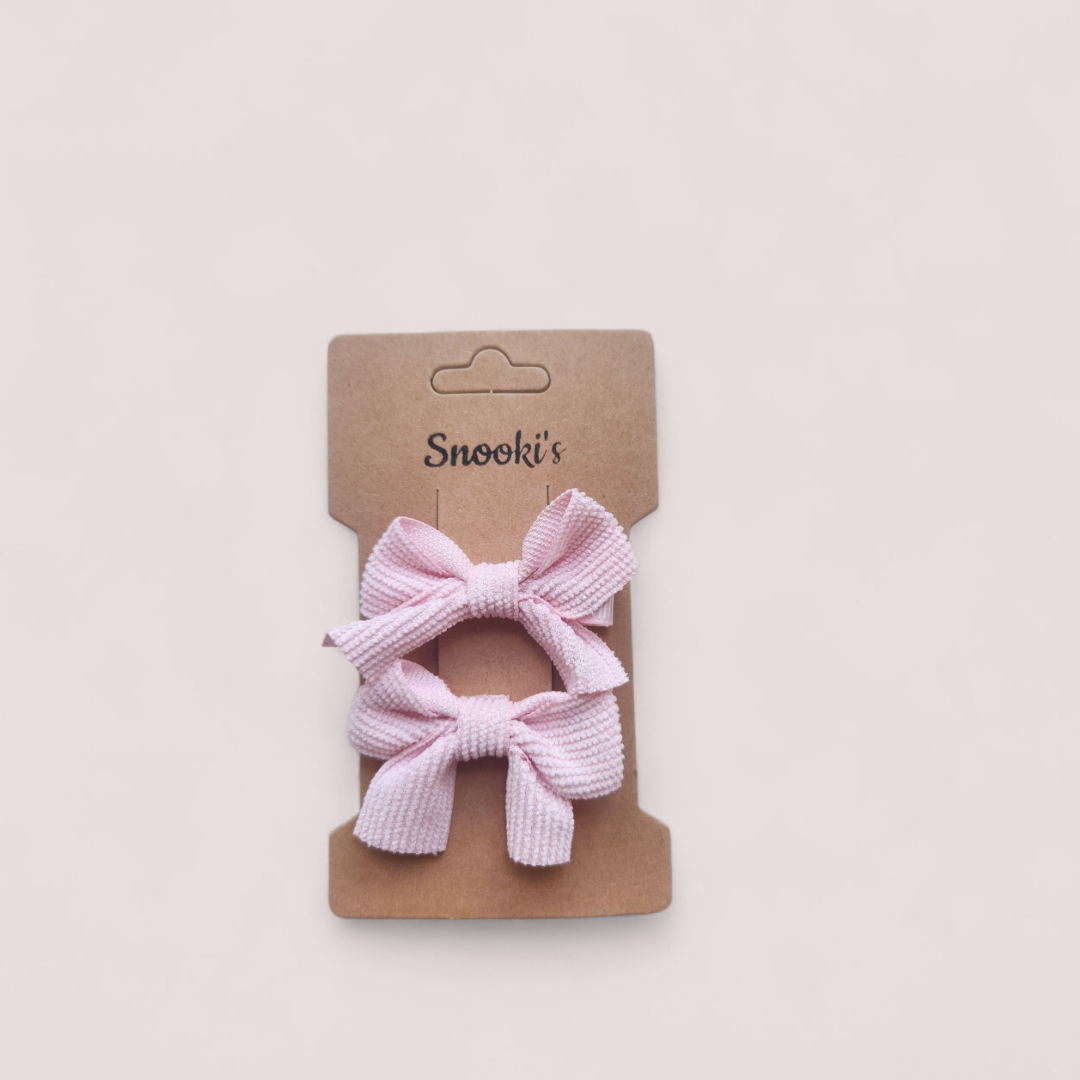 Bow clips - Blossom