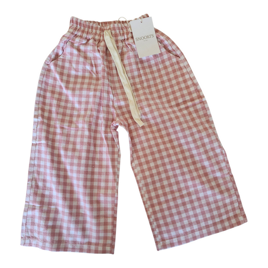 Snooki's check Marshmallow Pant
