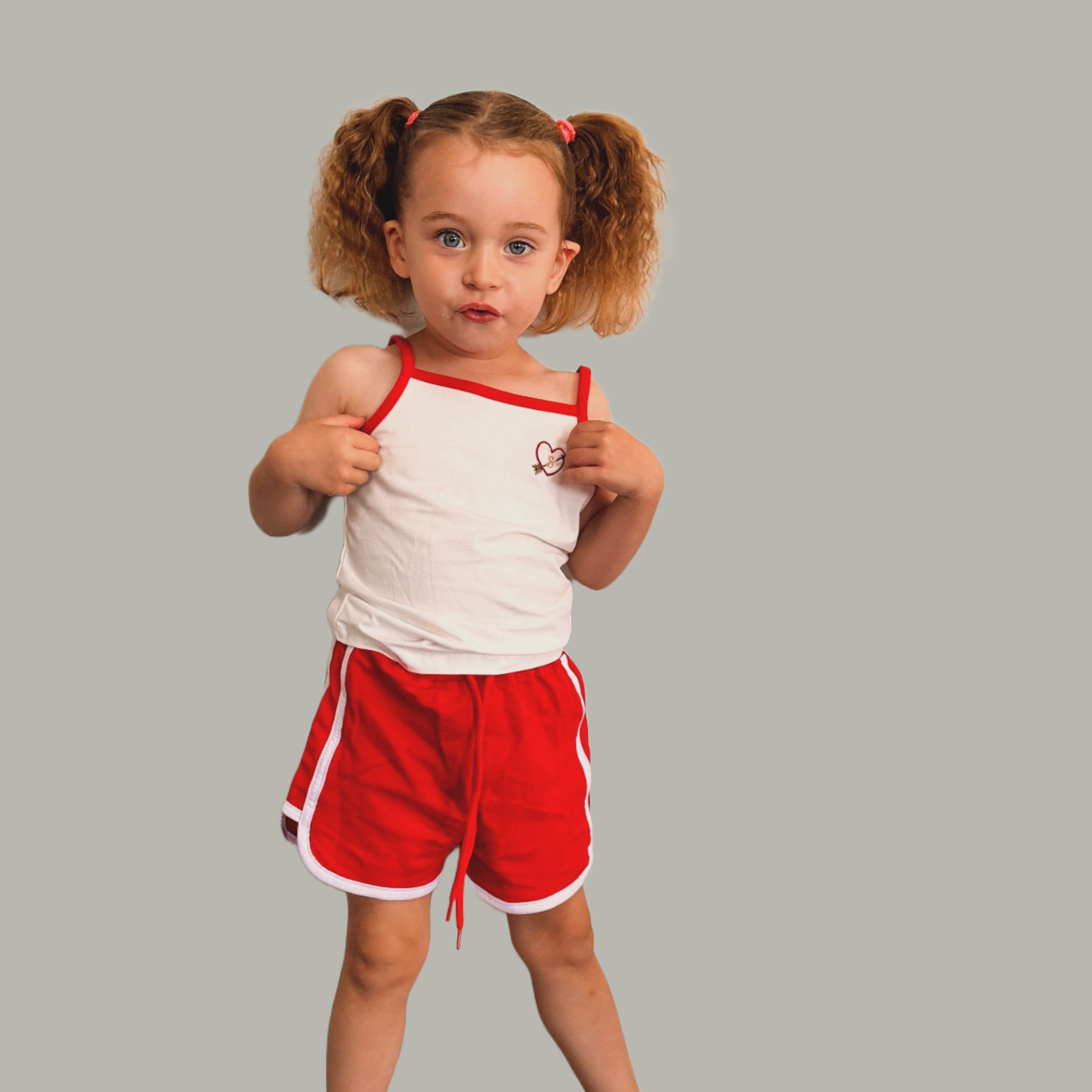Sweetheart singlet