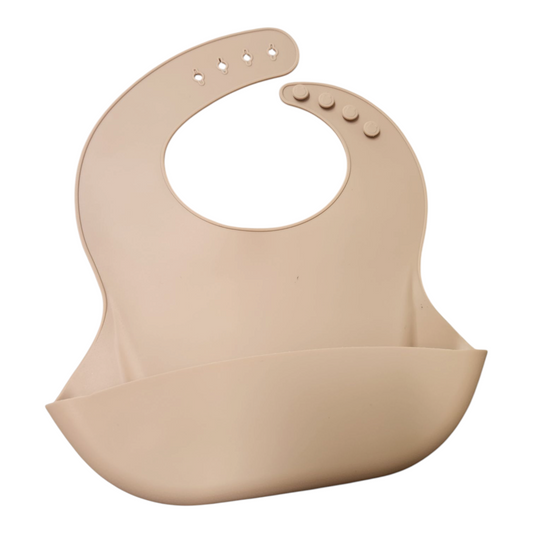 Silicone Bib- caramel